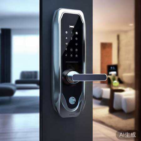 智能锁多解锁方式,安全报警强