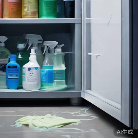 消毒剂残留慎防蟑螂入侵