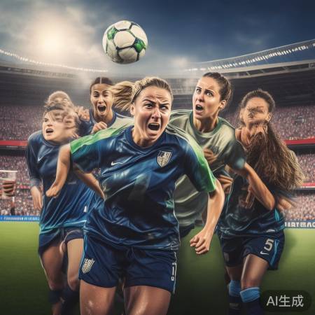 女足拼搏，感动全场