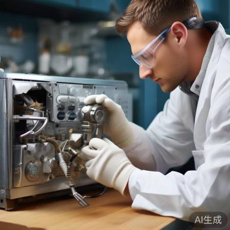 检查部件安装与阀门关闭