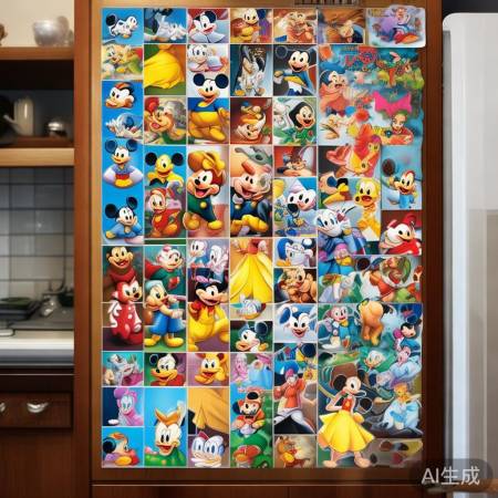 迪士尼卡通冰箱贴