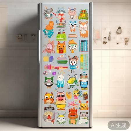 卡通冰箱贴，实用精致