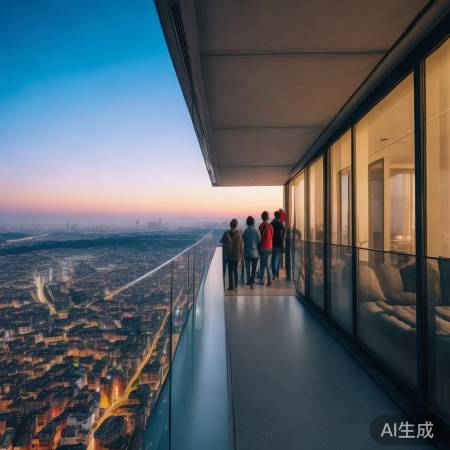 酒店无护栏，观景风险高