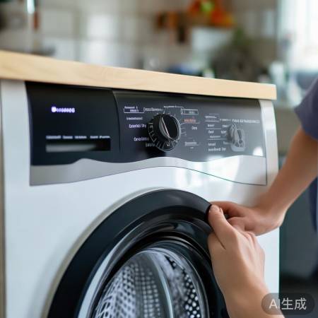 洗衣机烘干转速慢，换标准烘干程