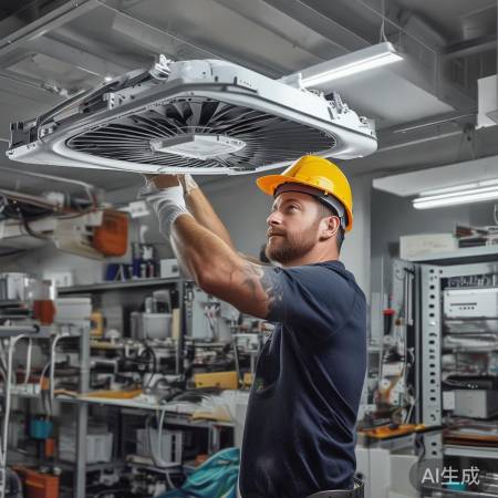 酷风中央空调预约通道阐释☞中央空调吊顶风扇安装技巧详解