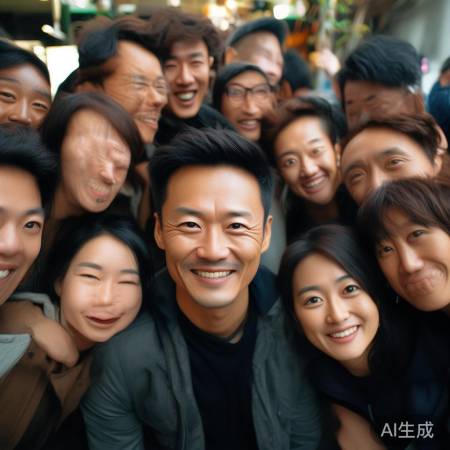 黄晓明好友欢聚，笑容满溢