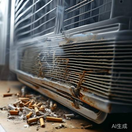 吸烟伤空调寿命