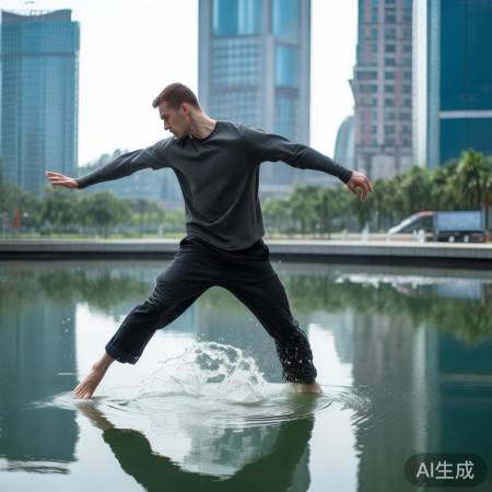 大一保险柜客服热线预约专线普及☜深圳男子水中上演太空漫步：惊险刺激的表演场面