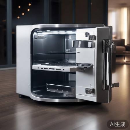 保险柜内能放电脑，空间大设计巧