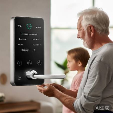 “操作简单，语音提示锁”