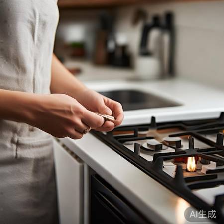 检查燃气灶打火开关