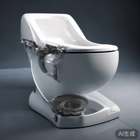 智能马桶翻盖轴承位置