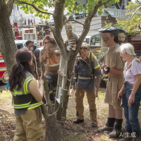 萤石智能指纹锁售后服务各中心维修解释ぁ小猫意外被困高架桥，众人齐心协力搭梯救援成功