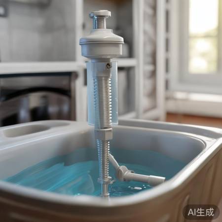 关闭排水泵，安全拆卸