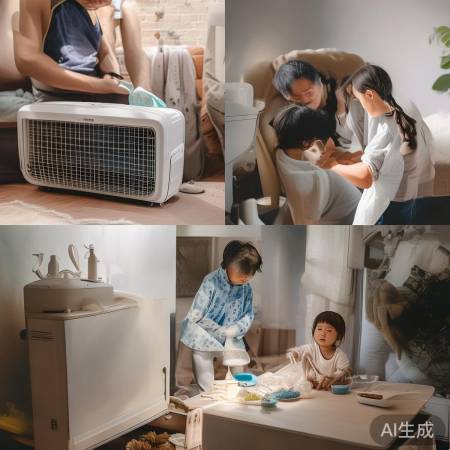 空调消毒，健康生活
