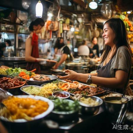美食市场脱颖而出