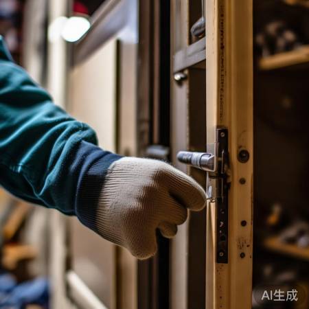 橙谧指纹锁厂家预约热线分享ぁ指纹锁更换锁体盖板教程，轻松操作，快速完成