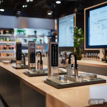 A、C智能锁销量领先