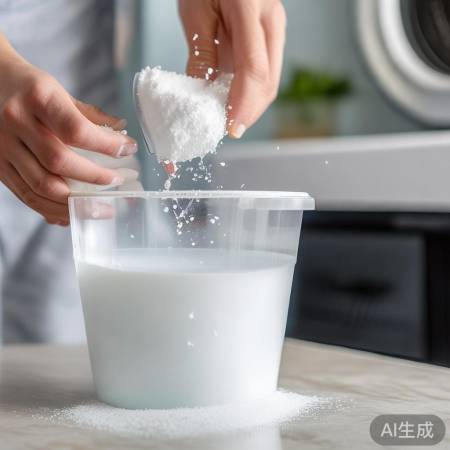 美的洗衣机专用洗衣粉,溶解使用