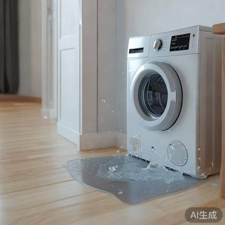 洗衣机排水防溅防倾斜
