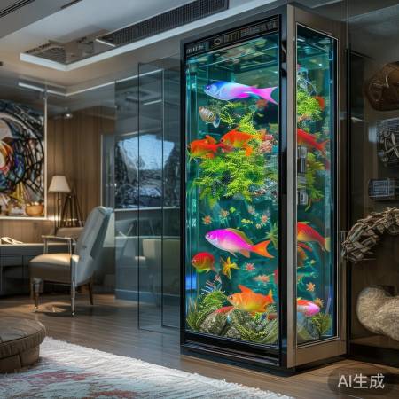 金霸王保险柜故障排查助手告诉你$保险柜守护下的鱼缸奇观：双重安全守护之道